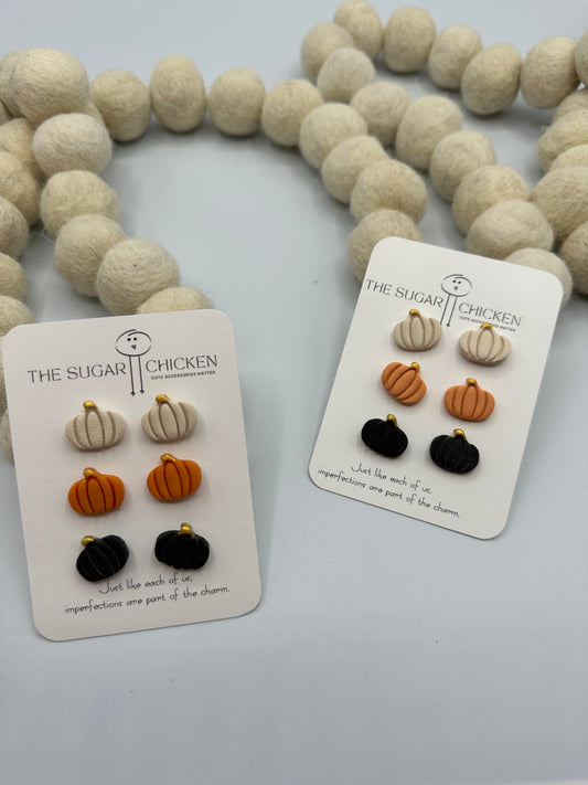 Pumpkin Triple Stud Pack